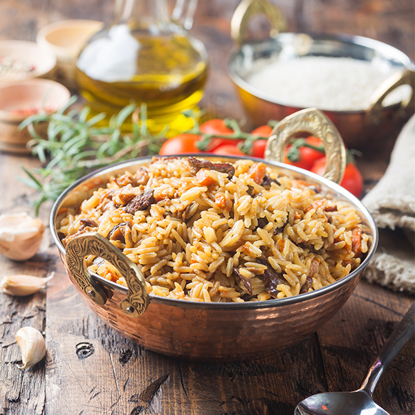 Hot Biryani Served in Aby’s Biryani Takeaway in Burnley & Blackburn